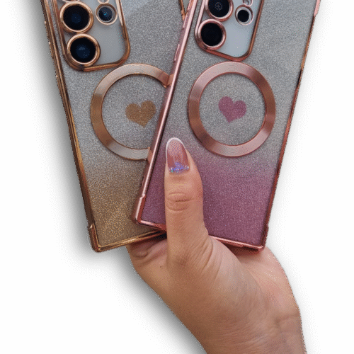Funda Escarchada MagSafe Serie S para Samsung
