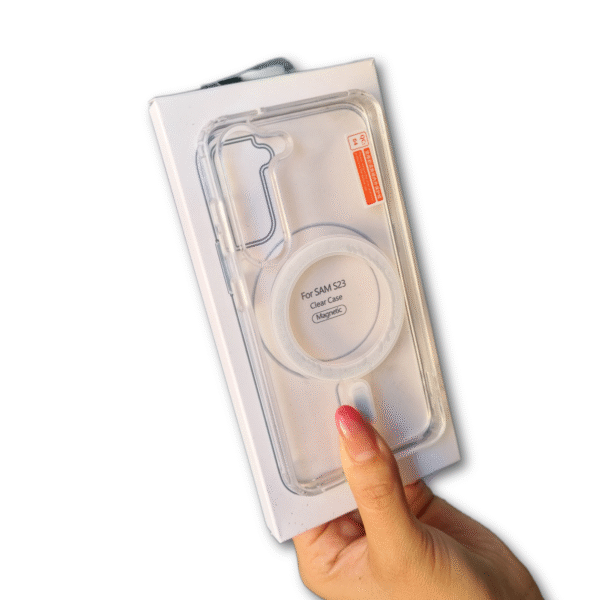 Fundas transparentes magsafe para samsung
