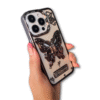 Fundas Transparentes de iPhone con Diseño de Mariposa